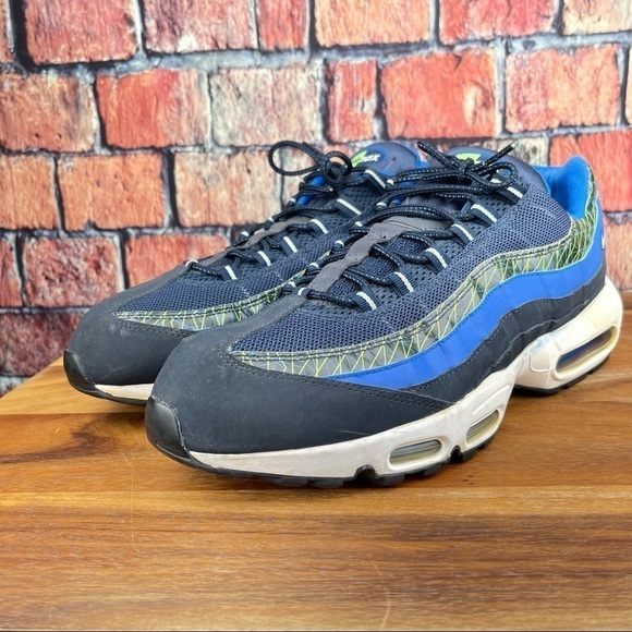 Nike Air Max 95s Men’s Premium size 14 In Dark Obsidian 538416-443 - Picture 2 of 9